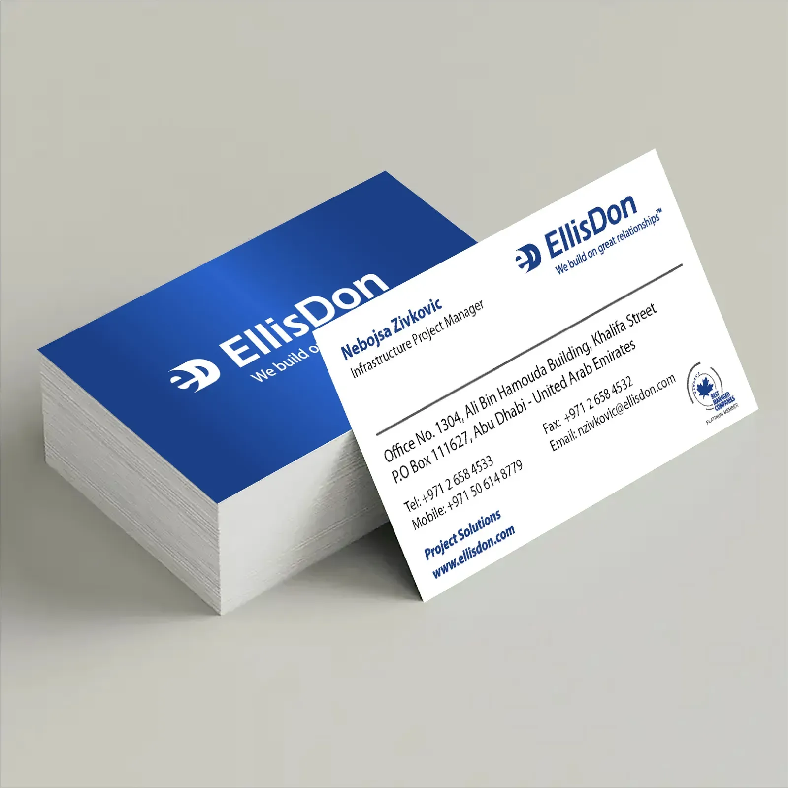 Business Card sample 8